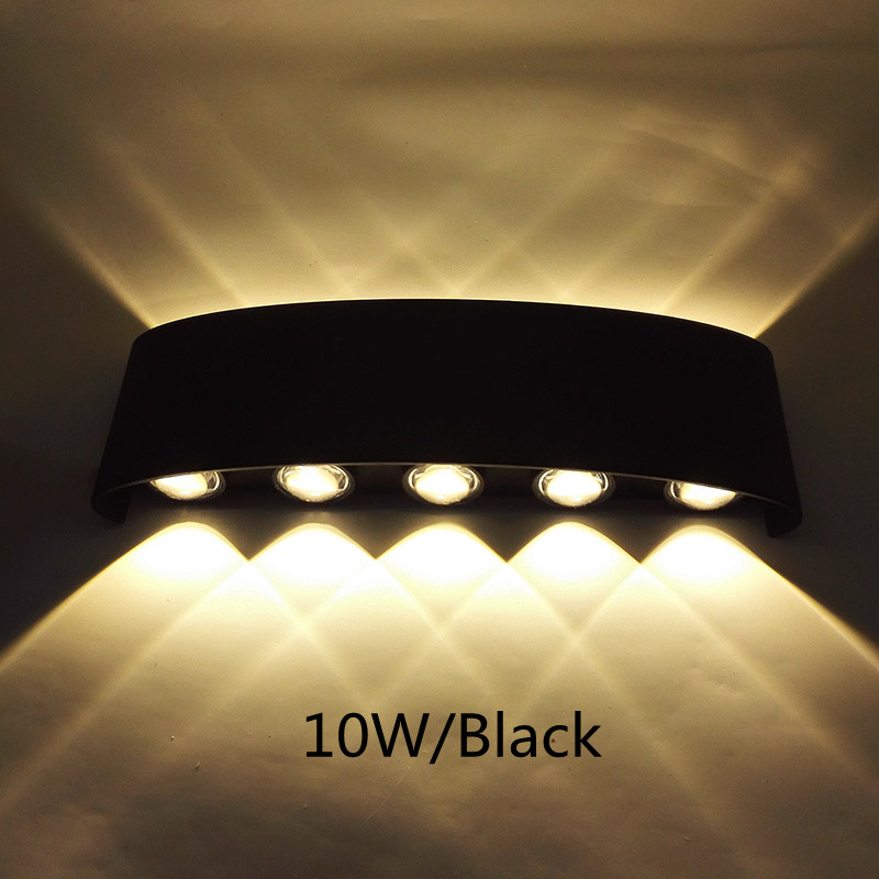 8W Precio de fábrica barato Luz de pared Arriba y abajo Luz de noche Lámpara de pared Luz de tocador para 100% Seguridad Estilo europeo-americano