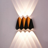 Up And Down Tuya LED-Wandleuchte IP65 Lámpara de varita de aluminio resistente al agua para exteriores, interiores, escaleras, mesita de noche, sala de estar, luz de porche