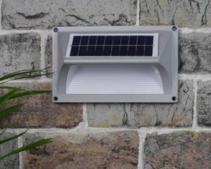 Exterior Super brillante Ip65 impermeable hogar jardín patio decoración iluminación arriba abajo luminosa lámpara de pared Solar luz
