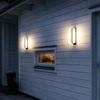 Proyecto de luz de pared para exteriores, impermeable, moderno, decorativo para el hogar, lámpara de pared rectangular, luz montada en la pared
