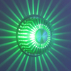 La luz de la pared del girasol de 3W incrusta el RGB con el regulador para la lámpara de pared decorativa del hotel interior