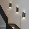 Lámpara LED de pared interior cuadrada moderna de 6W y 12W, candelabro de aluminio para iluminación del hogar, dormitorio, sala de estar, pasillo, luz decorativa para pared, AC85-265V