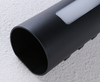 Aplique de decoración en blanco y negro Murale Led cuadrado redondo hacia arriba y hacia abajo luz Ip65 impermeable al lado de la lámpara de pared de luz cilíndrica Led