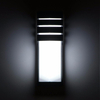 Luz LED de pared IP65, valla de jardín impermeable para exteriores, lámpara de pared de moda para interiores de aluminio para dormitorio, mesita de noche, sala de estar, escaleras