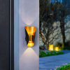 Lámpara decorativa Lámpara de luz de pared Led Barco grande Lámpara de pared impermeable Luz de noche al aire libre Aluminio simple