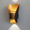 Lámpara decorativa Lámpara de luz de pared Led Barco grande Lámpara de pared impermeable Luz de noche al aire libre Aluminio simple