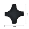 Nueva lámpara LED de pared para exteriores 12W Cross Star 4 iluminación lateral impermeable IP65 para decoración de balcón de jardín