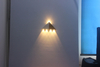 Lámpara de pared Triangular de luz led decorativa y luz nocturna interior con precio de fábrica