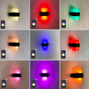 Lámpara LED de pared moderna para interiores, aplicación Tuya, atenuación RGB/lámpara de jardín con Control remoto, resistente al agua, IP65, accesorios de iluminación para exteriores, AC85-265V