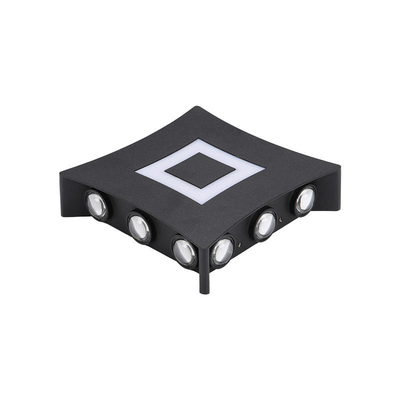 Lámpara de pared moderna Cubo Led Aplique de pared Lámpara impermeable IP65 Luz de pared interior 110V 220V para baño Iluminación exterior 4W 6W 8W