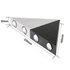 Hagood nuevo 5W triángulo decorativo led luz de pared AC85-265V iluminación interior escandinavo elegante Simple moderno vintage