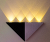 Hagood nuevo 5W triángulo decorativo led luz de pared AC85-265V iluminación interior escandinavo elegante Simple moderno vintage