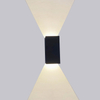Moderna y sencilla lámpara de pared impermeable para exteriores, creativa, LED, para patio, lámpara de puerta, terraza, balcón, jardín, luz de pared