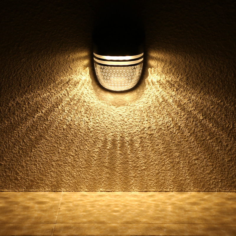 Atmósfera solar Luces de pared decorativas Hogar Jardín Luces de jardín Paisaje al aire libre Luces solares impermeables al aire libre