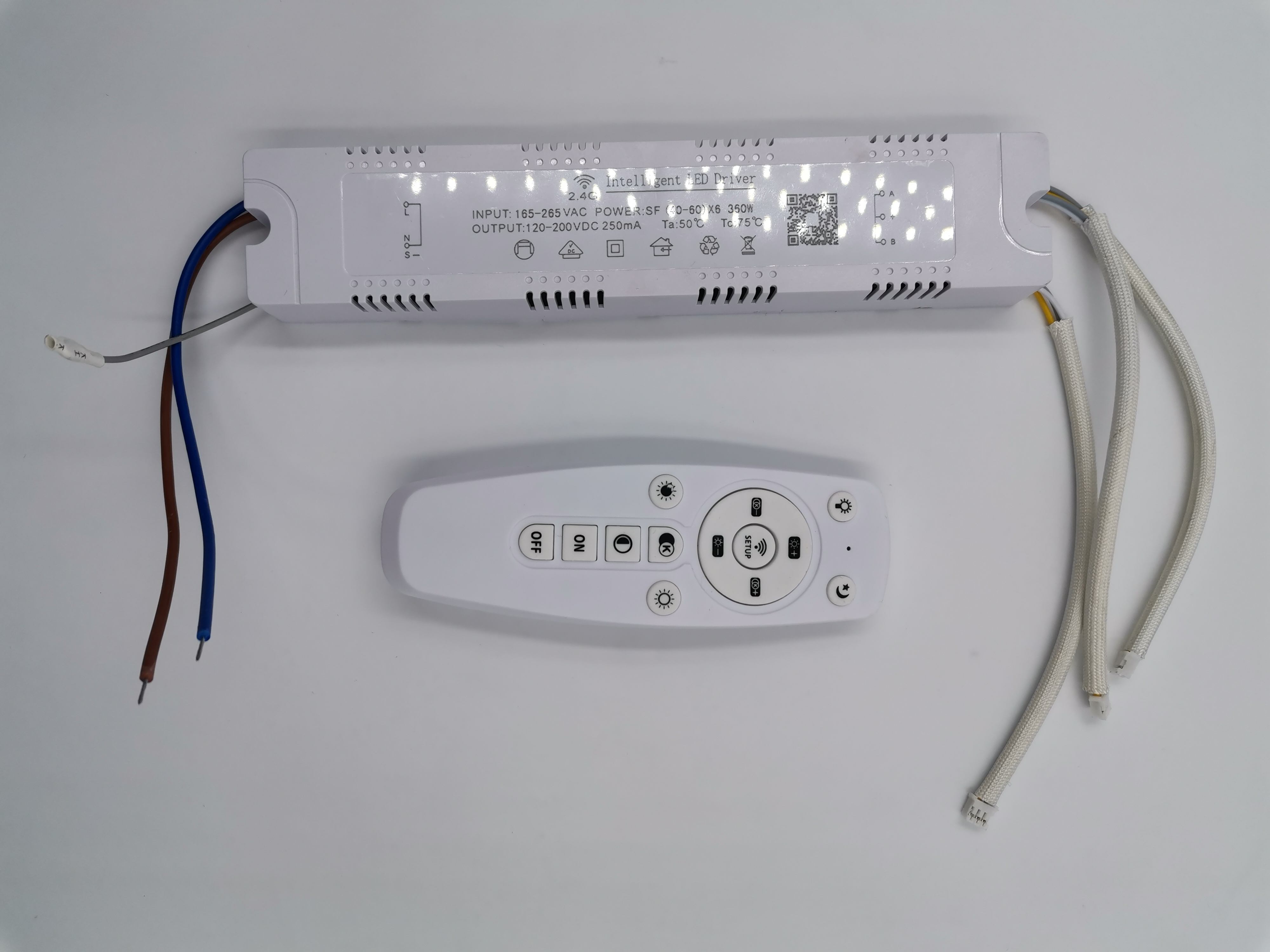 Tuya APP Gateway Compatible con Zigbee Smart Dip oscurecimiento controlador de potencia 2,4G control y controlador de aplicaciones
