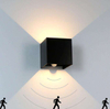 Aplique de pared Led lámpara rgb luz solar interior Led Wandlamp aluminio exterior IP65 Waterdicht Up Down iluminación exterior aplique de pared led
