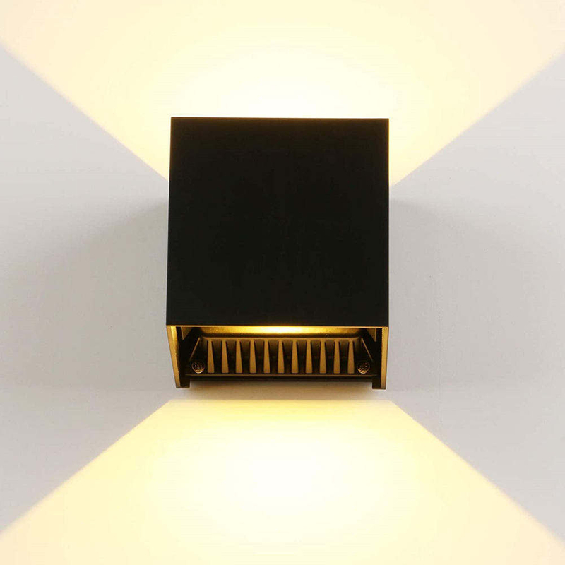 IP65 impermeable 12W 20W interior exterior Led lámpara de pared aluminio ajustable superficie montada AC85 ~ 265V Led porche luz aplique