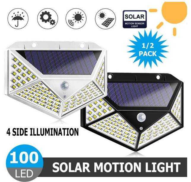 Fabricante de puertas colgantes, iluminación de energía solar, sensor de movimiento de pared de casa, luces de jardín led solares impermeables para exteriores para el hogar