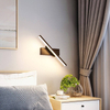 Lámparas de pared LED modernas 330 Dormitorio giratorio Cabecera 6W AC85V-265V Aplique de pared Lámpara negra Pasillo Decoración interior Iluminación