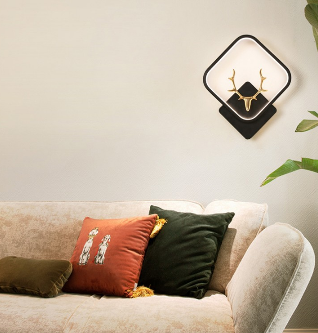 Lámpara LED nórdica de pared para sala de estar, dormitorio, cabecera, porche, pasillo, restaurante, escalera, balcón, lámpara de pared, lámparas de salón de belleza