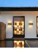 Nueva lámpara LED de pared para exteriores, lámpara de lavado de pared impermeable para interiores y exteriores, para patio, dormitorio, pasillo, balcón, foco de pared