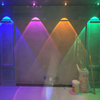 Bull's Eye Lantaarn Crystal Spotlight Down Light TV lámpara de pared Sky Down Light Gat Licht Persoonlijkheid Creative LED Kleur Achtergrond