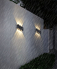 Lámpara de pared de escalera impermeable con luz LED decorativa y luz nocturna moderna para exteriores, luz de pared Led para exteriores, pared impermeable
