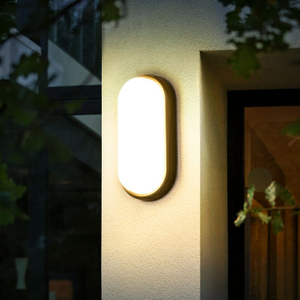 Luz LED para exteriores, luz antihumedad para techo, luz para exteriores, patio, Villa, pasillo, balcón, luz para baño, escaleras de inducción