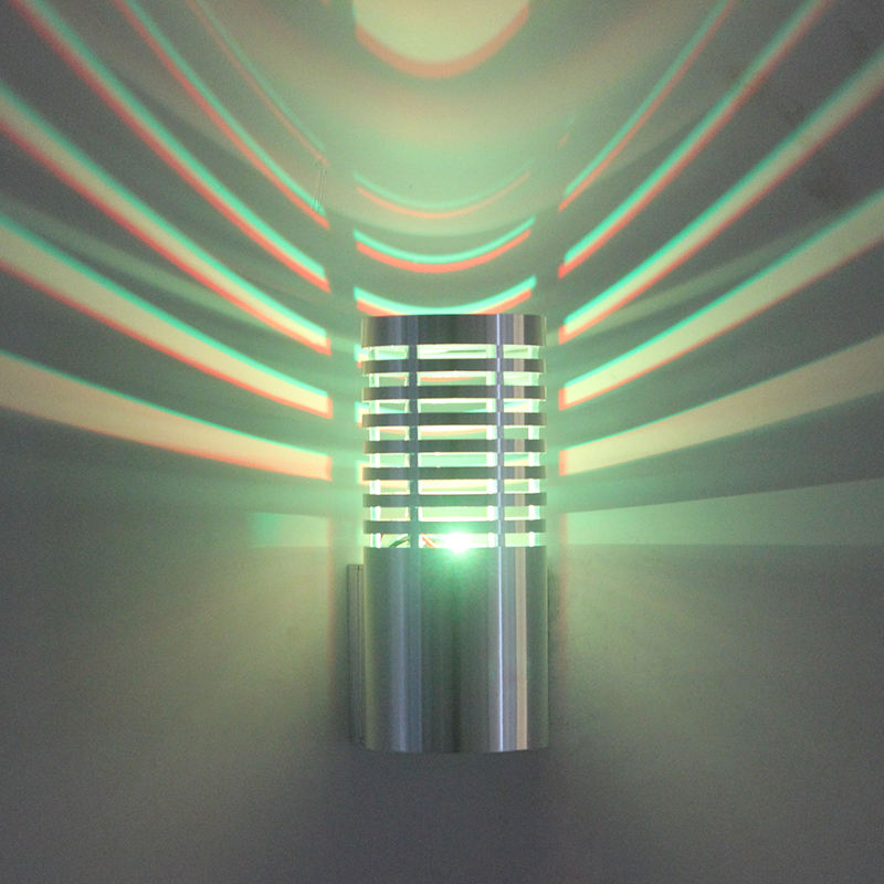 Lámparas de pared de aluminio para casas, luces de interior, luces led para escaleras de interior, lámparas de noche de mediados de siglo