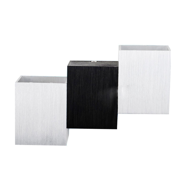 Lámpara de pared escalonada con luz LED moderna y luz decorativa para interiores