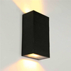 Luz de pared LED impermeable IP65 lámpara de pared de tira de aluminio 12W 24W 30W 85 ~ 265V luz de calle de porche de camino Led para iluminación exterior