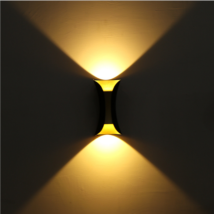 COB Garden Balcón Lámpara de pared IP65 Exterior Impermeable 10W LED Decoración de luz de pared