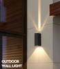 Lámpara de pared impermeable para exteriores, lámpara de pared para patio de villa, haz de luz creativo, lámpara para pasillo con precio de fábrica