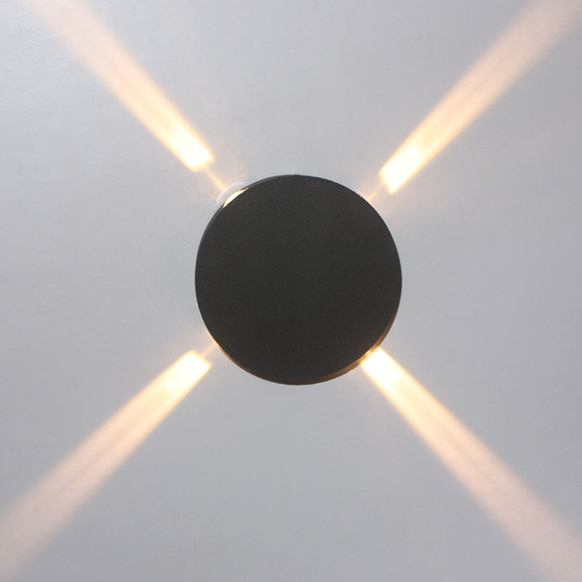 Precio de fábrica barato Escalera Led Lámpara de pared redonda para hotel Lámpara de pared Led Entrega rápida