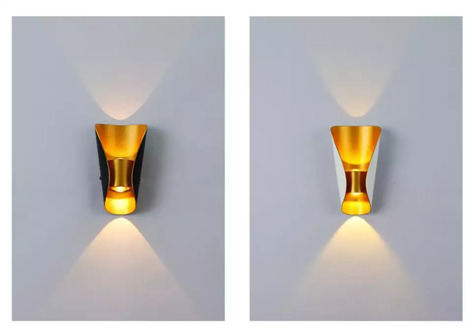 Luz de pared impermeable de alta calidad para habitación de Hotel, lámpara de pared decorativa con lámpara led y luz de pared moderna para interiores y exteriores