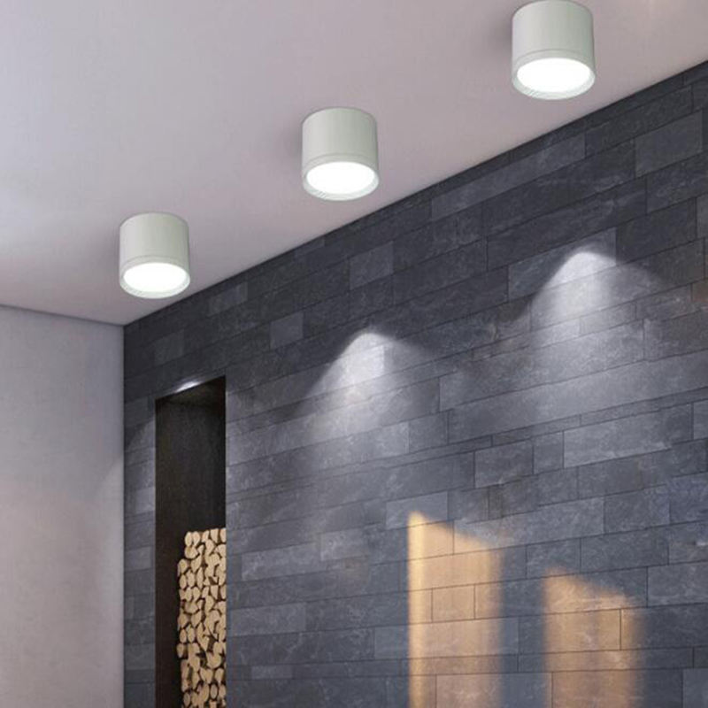 Luz de paso empotrada de aluminio IP65 Luz de pared de escalera Led 3w Interior Exterior Negro Luminoso Lámpara de cuerpo blanco Artículo de potencia Chip de iluminación