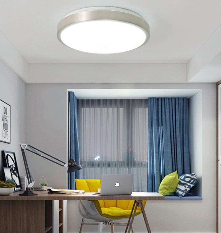 Luces de techo LED Lámparas de techo LED ultrafinas Panel de luz moderno 30W 50W 72W Downlights para sala de estar Dormitorio Cocina Hogar