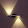 Aplique de pared moderno de 6 W, accesorios de iluminación de pared LED de rotación de 360 ​​grados, lámpara de pared de lectura/luz de iluminación de espejo de alto brillo