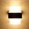 Lámpara de pared LED IP65, iluminación de jardín impermeable para exteriores, AC86-265 de aluminio, dormitorio interior, sala de estar, escaleras, pasillo, luz de pared