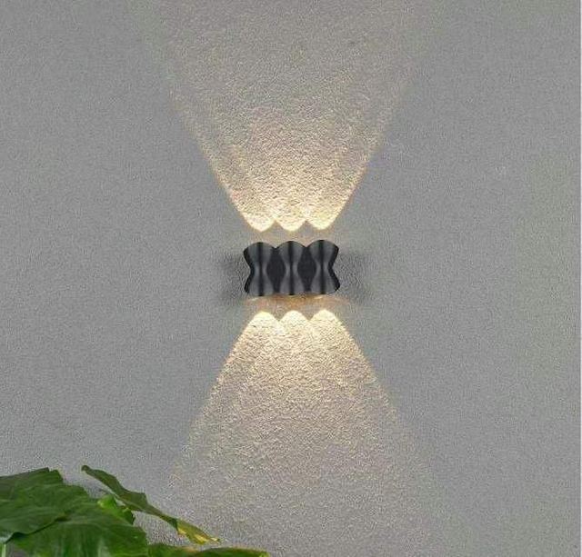 Luz LED de pared para exteriores Extra grande, resistente al agua, IP65, Sensor de movimiento de Radar, luz Led para exteriores, lámpara de pared para exteriores, iluminación Led para exteriores