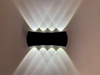 8W minimalista moderno al aire libre interior Hotel pasillo puerta patio escalera porche LED impermeable Luna lámpara de pared