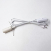Luz E14 301, cable de atenuación, enchufe de conmutación de luz, interruptor de botón de atenuación de alimentación, Cable de línea de 1,8 m, lámpara LED, modelo de enchufe europeo y estadounidense