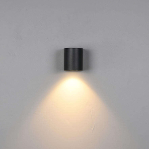 Lámparas de pared para exteriores modernas Ip65 Iluminación de pared para interiores a prueba de agua Arriba y abajo Iluminación para exteriores Lámpara de luz de pared