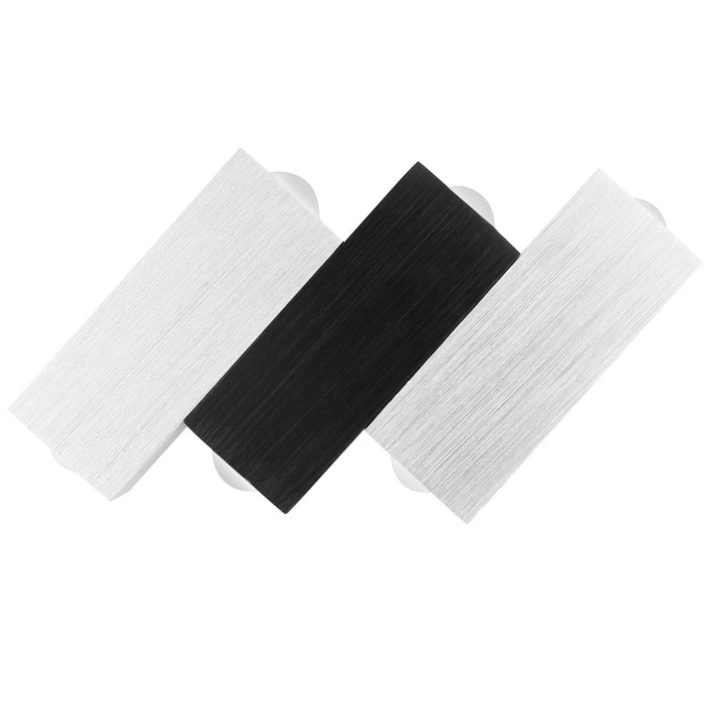Luz led decorativa plateada de 6W, nueva lámpara de pared para escalera al aire libre y luz nocturna para exteriores, luces de pared para el hogar, luces elegantes para el hogar