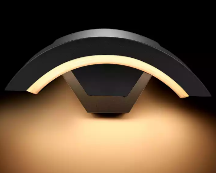 El más nuevo Tuya 9W 12W Wall LampApp Control Iluminación exterior inteligente Acrílico Montado en la pared Luz Led Lámparas de pared inteligentes Sconce productos