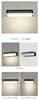 Lámpara de pared Led de aluminio para exteriores IP65, resistente al agua, luz de pared hacia arriba y hacia abajo para el hogar, escalera, dormitorio, cabecera, baño, pasillo, iluminación