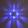Lámpara de pared LED en forma de corazón, lámpara de pared con control remoto, lámparas de pared para dormitorio, sala de estar, peluquería, alta calidad, precio barato, alta calidad