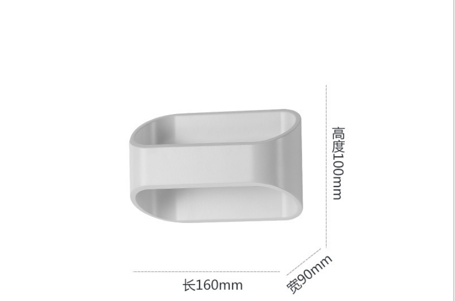Lámpara de pared RGB de 5W, lámpara interior de arriba y abajo, color diy con controlador, luz de pared interior, lámpara de pared RGB, luz de sala de estar interior