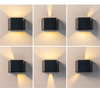Nuevas luces de pared solares para exteriores, decoración de calle impermeable, iluminación de pared, lámpara LED de energía Solar para porche para Villa, Patio y jardín