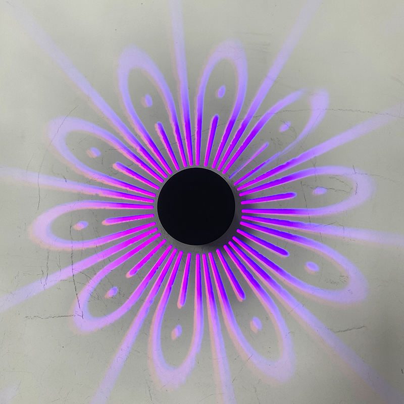 Lámpara nórdica de pavo real, luz Led de pared de pavo real dorado, candelabros nórdicos RGB, iluminación para decoración de habitación, decoración brillante, pájaro Animal 360